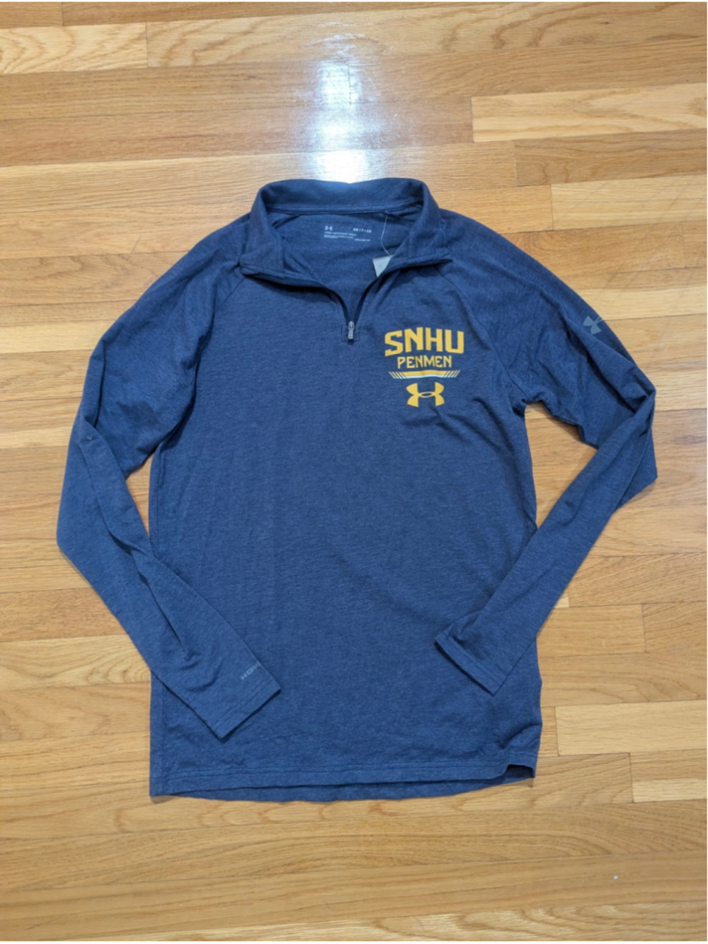 SNHU Penmen NWT Long Sleeve 1/4 zip shirt Small Under Armour - Picture 12 of 12